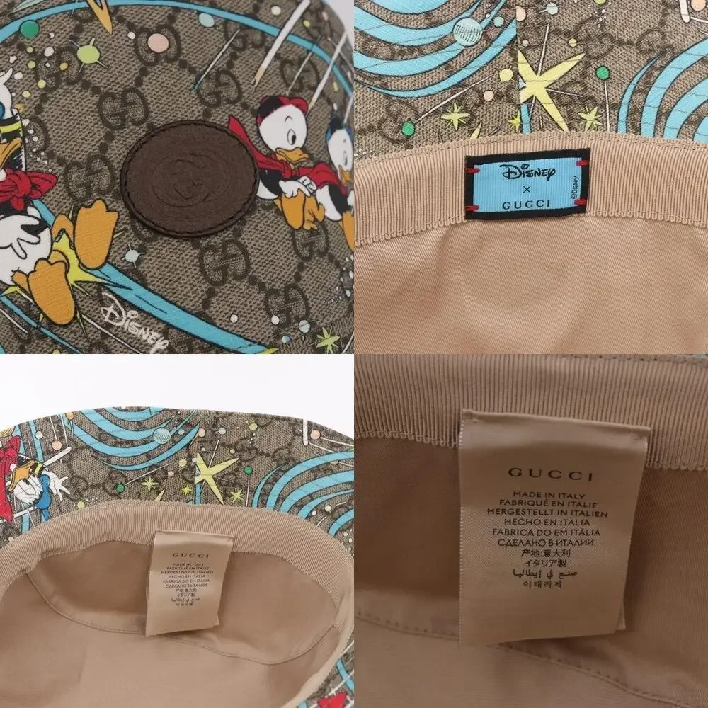 Gucci GG Supreme Disney Donald Duck Hat Beige